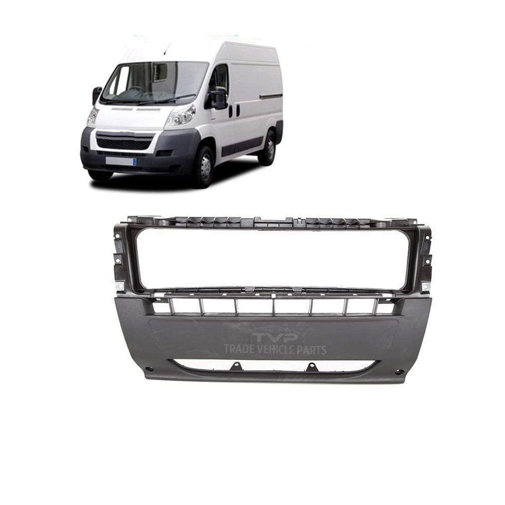 FT1304A Citroen Relay 2006-2014 Front Bumper Centre Section Dark Gray