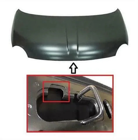 Fits Fiat 500 2008-2016 Bonnet Primed - image 2