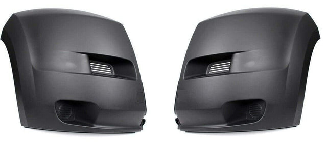 Fits Citroen Relay 2006-2014 Front Bumper End Corner Black Textured Pair Left & Right - image 2