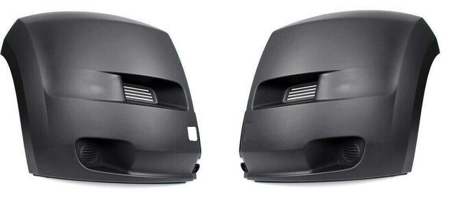 Fits Peugeot Boxer 2006-2014 Front Bumper End Corner Black Textured Pair Left & Right - image 2