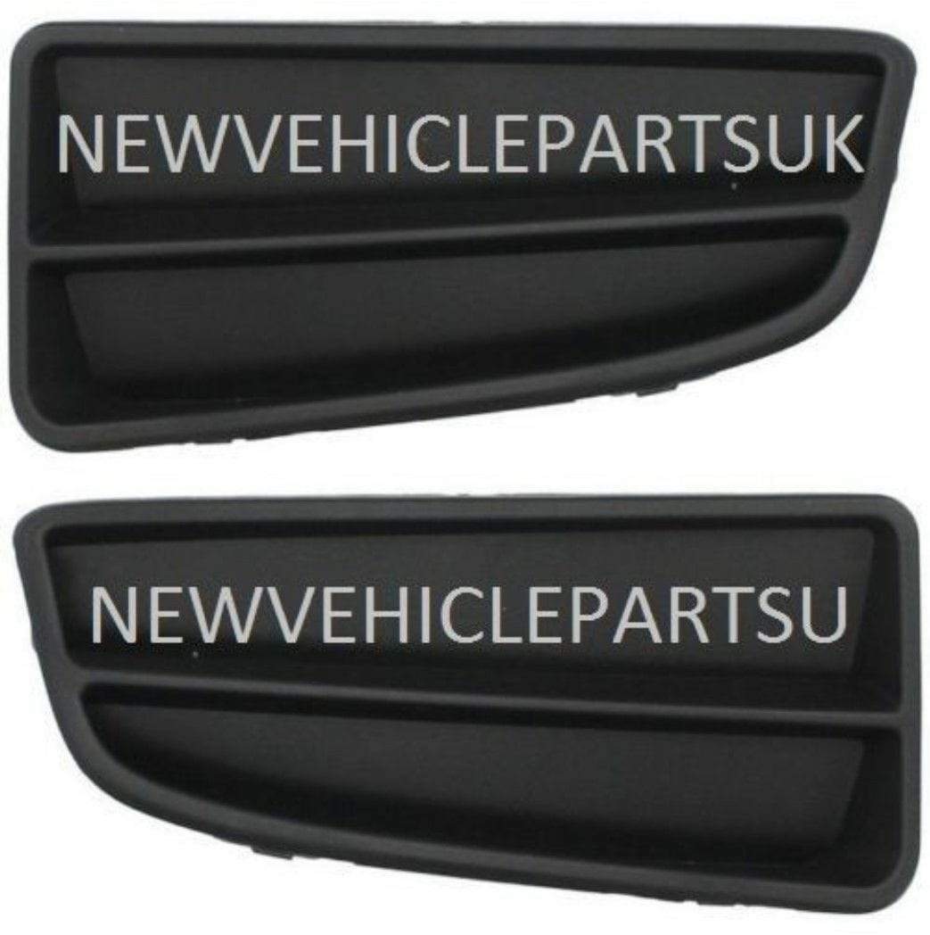 FT3005 Fiat Panda 2003-2012 Front Bumper Fog Grille Pair Left & Right No Hole