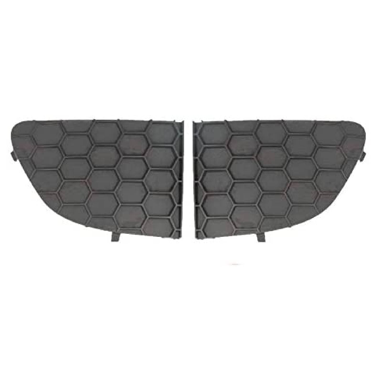 FT3006 Fiat Punto 2012- Front Bumper Fog Grille Pair Left & Right No Hole