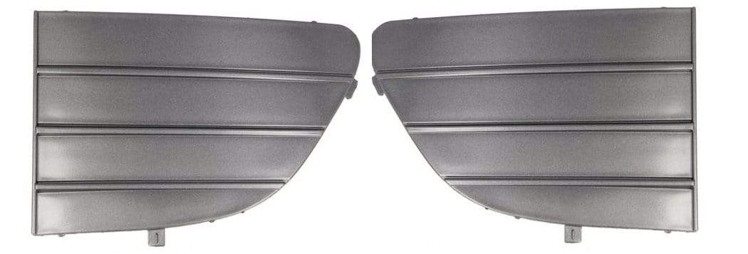 FT3009 Fiat Punto Evo 2010- Front Bumper Fog Grille No Lamp Hole Pair Left & Right