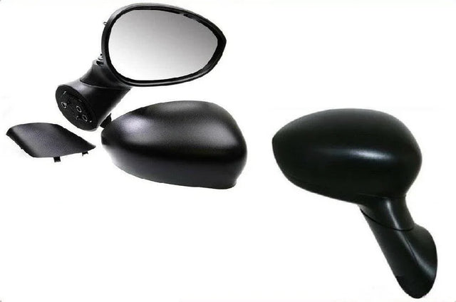 Fits Fiat 500 Hatchback 2008-2015 Door Wing Mirror Heated Electric Black Driver Side - image 2