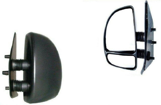 Fits Peugeot Boxer 1999-2005 Door Wing Mirror Manual Black Passenger Side - image 2