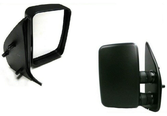 Fits Peugeot Boxer 1994-1999 Door Wing Mirror Manual Black Driver Side - image 2