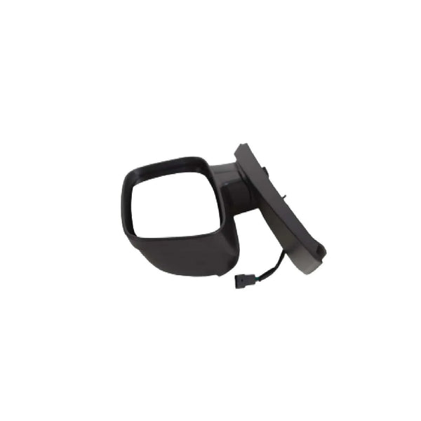 Fits Fiat Fiorino 2008- Door Wing Mirror Heated Electric Black Driver Side