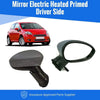 Fits Fiat Grande Punto 2006-2010 Door Wing Mirror Electric Heated Primed Driver Side thumbnail