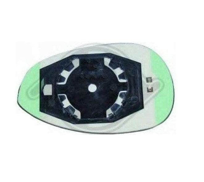 FT4027C Fiat Punto 2012-2016 Door Wing Mirror Glass Electric Heated Passenger Side