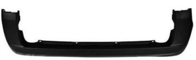 FT4138A Peugeot Bipper Van 2008-2017 Rear Bumper Black Twin Door Type