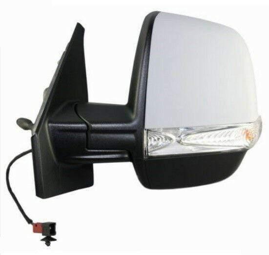Fits Vauxhall Combo 2012- Door Wing Mirror Manual Primed Single Glass Passenger Side - image 3