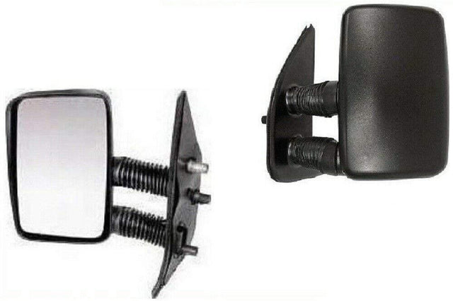 Fits Fiat Ducato 1994-1999 Door Wing Mirror Outside Manual Textured Long Arm Left - image 2