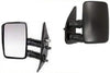 Fits Fiat Ducato 1994-1999 Door Wing Mirror Outside Manual Textured Long Arm Left thumbnail