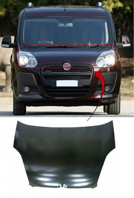 Fits Fiat Doblo 2010-2015 Bonnet Primed - tradevehicleparts.co.uk