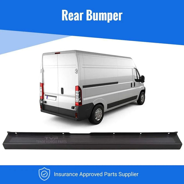 Fits Fiat Ducato 2006-2014 Rear Bumper Mat Black - image 2