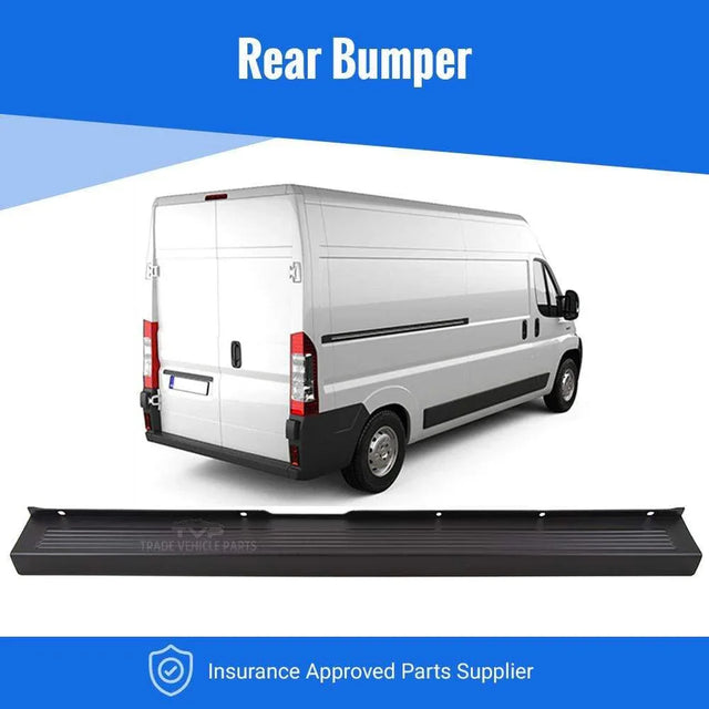 Fits Peugeot Boxer 2006-2014 Rear Bumper Mat Black - image 2