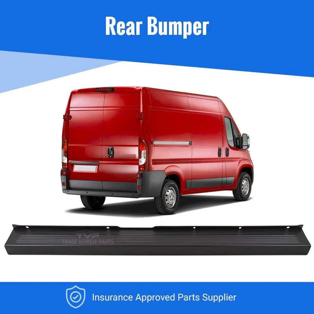 Fits Citroen Relay 2006-2014 Rear Bumper Mat Black - image 2