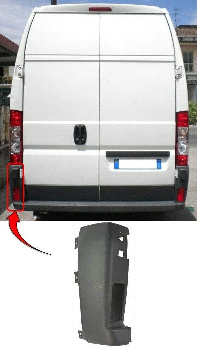 FT5063A Fiat Ducato Maxi 2006- Rear Bumper End Corner Wheel Arch Models Passenger Side