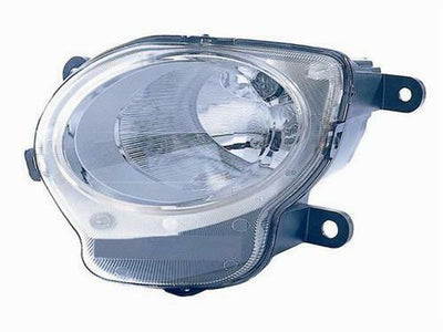 Fits Fiat 500 Hatchback 2008-2015 Front Bumper Lamp Light Passenger Side No Motor - tradevehicleparts.co.uk
