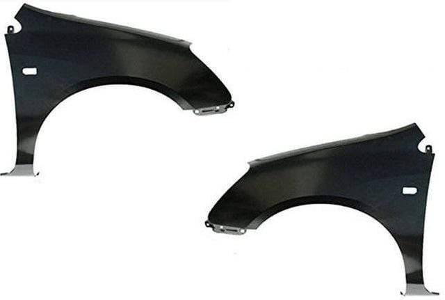 Fits Honda Civic 2001-2005 Front Wing Primed Pair Left & Right With Hole - image 2