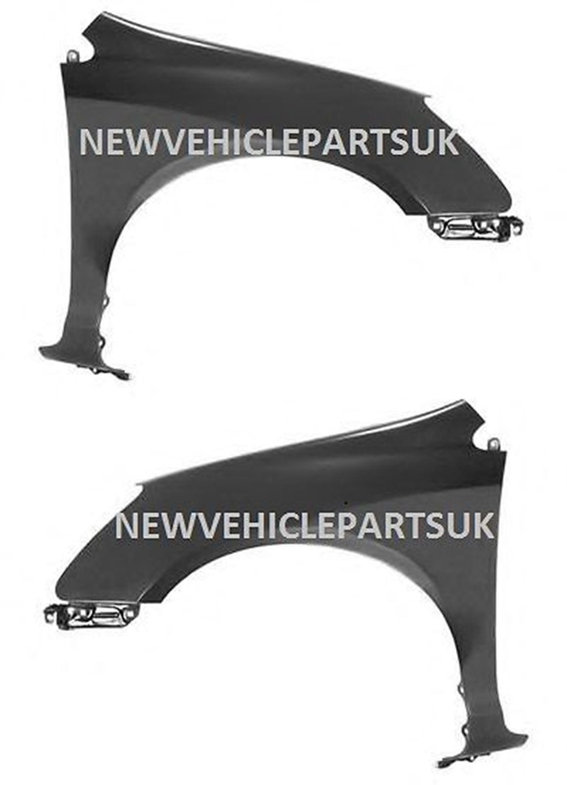 HD1428 Honda Civic Type R 2001-2005 Front Wing Primed Pair Left & Right Without Hole