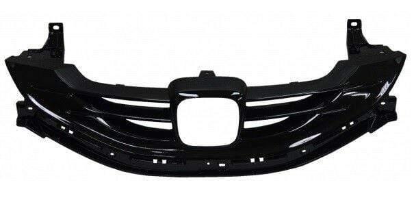 Fits Honda Civic 2012-2015 Upper Centre Front Bumper Main Grille Black - image 2