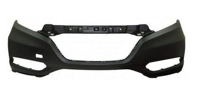 Fits Honda Hr-V 2015- Hrv Front Bumper Primed Wo/ Sensor Holes - tradevehicleparts.co.uk