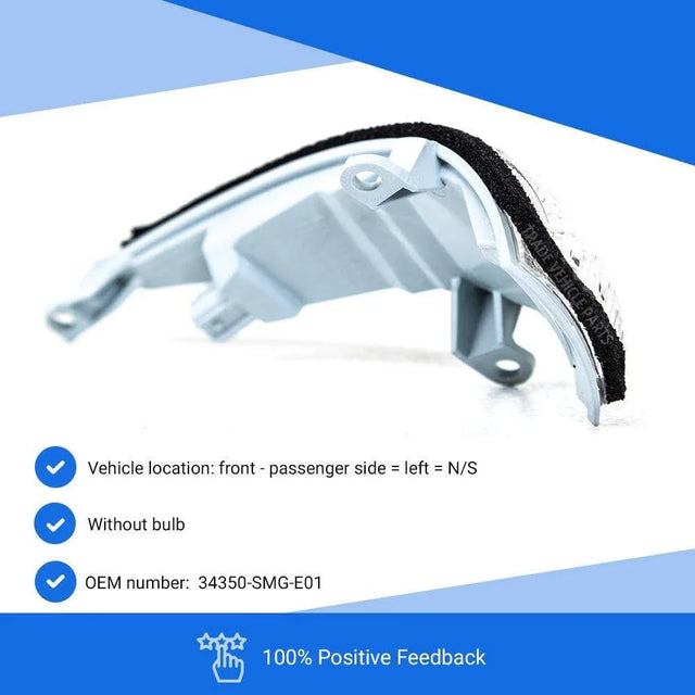 Fits Honda Civic 2005-2012 Door Wing Mirror Indicator Led Passenger Side - image 3