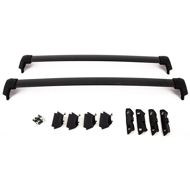 Fits Honda CRV MKIV 4Th Generation 2012-2018 Roof Cross Rails Bars Aluminium Black For Flush Rails - image 2