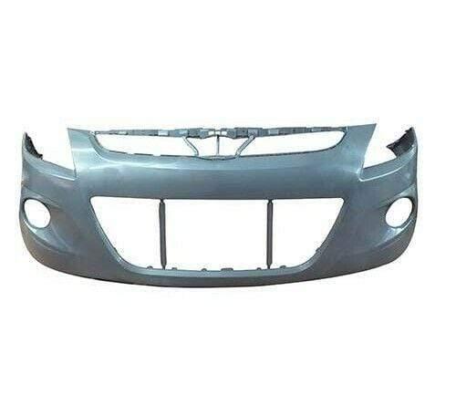 Fits Hyundai I20 2008-2012 Front Bumper Primed With Fog Holes No Pdc Or Washer Holes - image 3