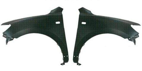 HN1623 Hyundai Santa Fe 2006-2010 Front Wing With Indicator Moulding Hole Pair Left & Right