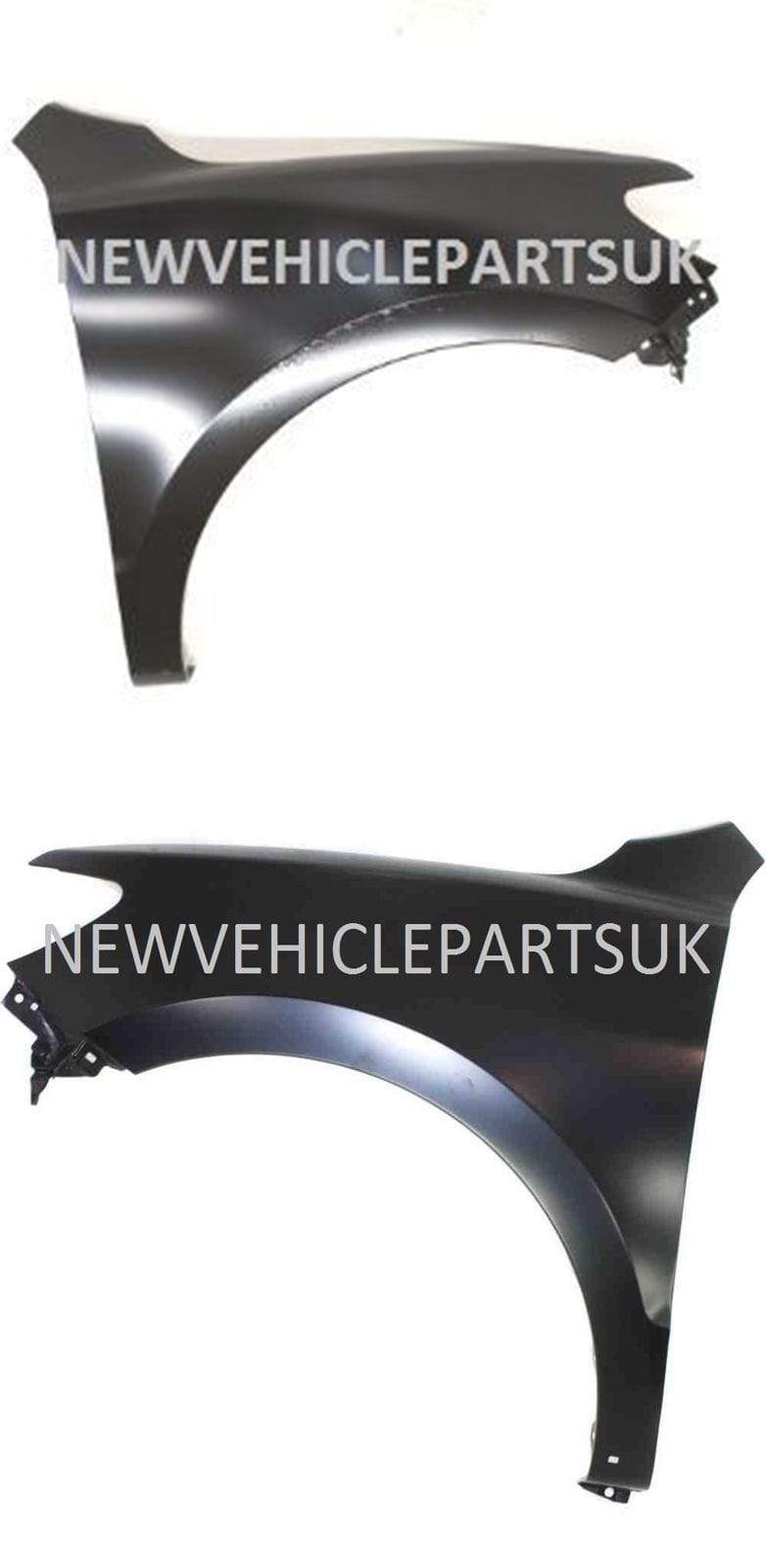 HN1624 Hyundai Santa Fe 2010-2012 Front Wing Primed Pair Left & Right