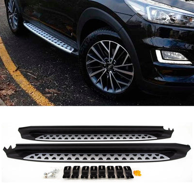 Fits Hyundai Tucson 2015-2020 Running Boards Side Steps - tradevehicleparts.co.uk