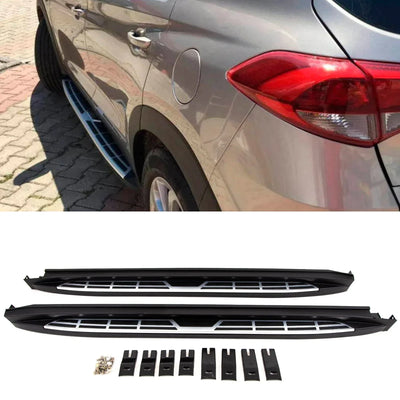 Fits Hyundai Tucson 2015-2020 Side Steps Running Boards Premium Quality - Enhance Style & Accessibility - tradevehicleparts.co.uk