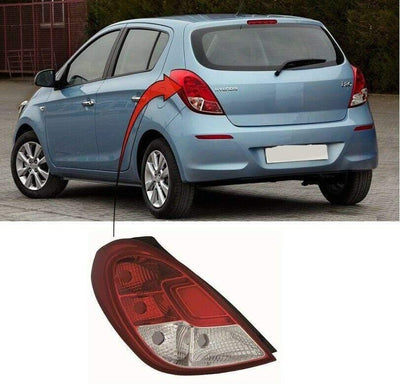 Fits Hyundai I20 2012-2014 Rear Light Lamp Passenger Side - tradevehicleparts.co.uk