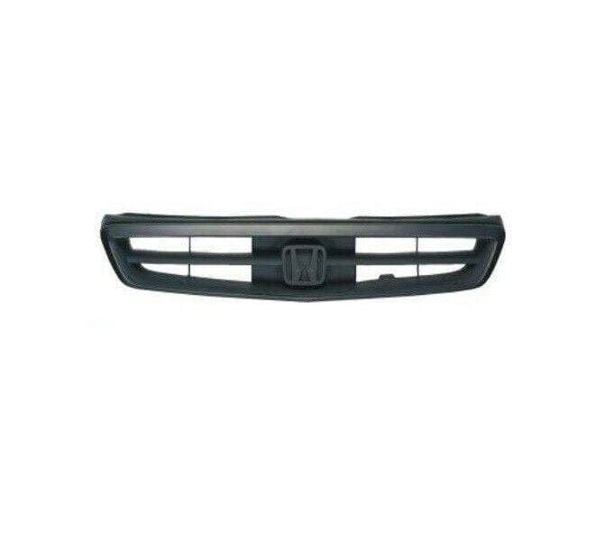 Honda Civic 1999-2001 Front Bumper Grille Main Centre Black 2/3 Coupe & H/B 