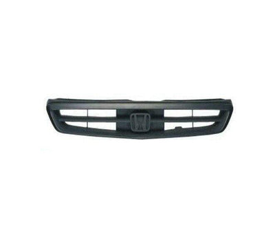 Fits Honda Civic 1999-2001 Front Bumper Grille Main Centre Black 2/3 Coupe & H/B  - tradevehicleparts.co.uk