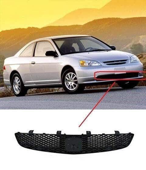 Fits Honda Civic 2001-2003 Type R Front Grille Main Centre