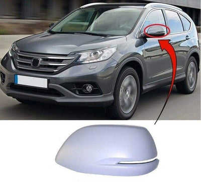 Fits Honda Cr-V 2012-2015 Door Wing Mirror Cover Primed-Gray Passenger Side - tradevehicleparts.co.uk