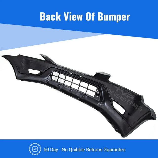 Fits Honda Crv 2002-2005 Front Bumper Mat-Black With Fog Lamp Hole No Pdc Or Washer Holes - image 5