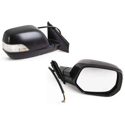 Fits Honda Crv 2007-2013 Door Mirror Heated Electric Black Indicator Right 13 Pins - tradevehicleparts.co.uk
