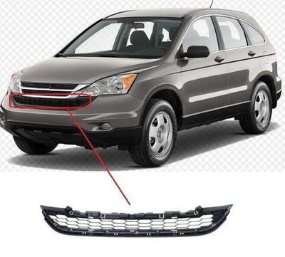 Fits Honda Crv 2010-2012 Front Bumper Grille Black - tradevehicleparts.co.uk