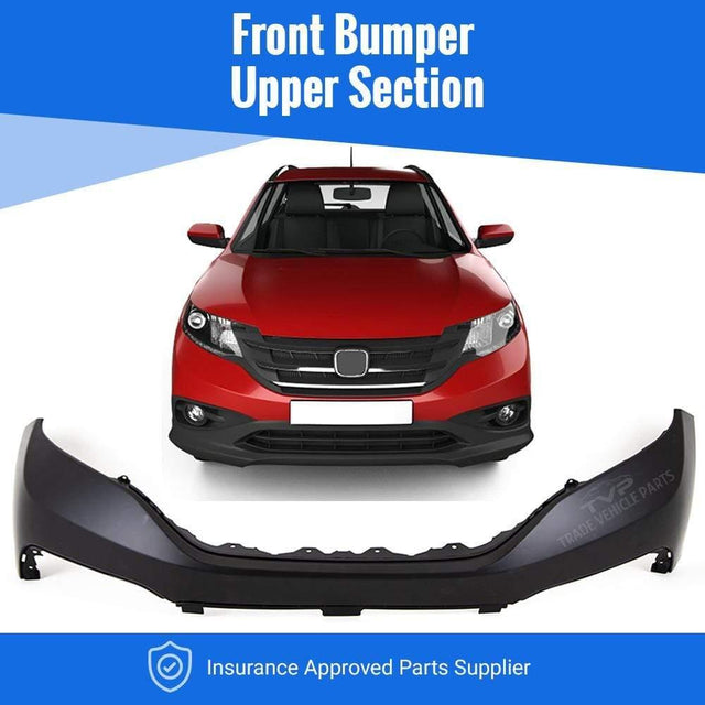 Fits Honda Crv 2012-2015 Front Bumper Upper Primed - image 2