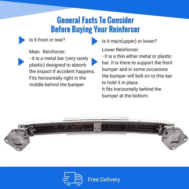 Fits Honda Insight 2009-2014 Front Bumper Reinforcer - image 4