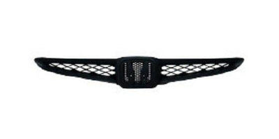 Fits Honda Jazz 2002-2004 Upper Centre Front Bumper Grille Black - tradevehicleparts.co.uk