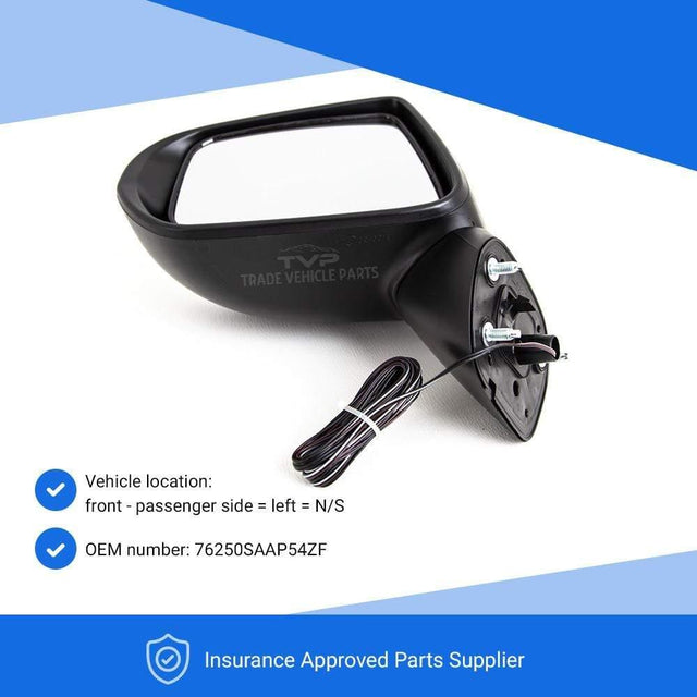 Fits Honda Jazz 2005-2008 Door Wing Mirror Manual W/Indicator Passenger Side - image 3