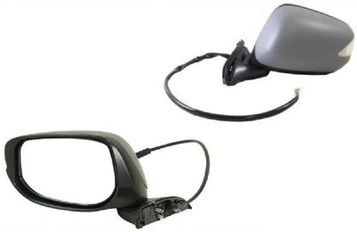 Fits Honda Jazz 2008-2015 Door Wing Mirror Electric Primed With Indicator Manual Fold Left Side - tradevehicleparts.co.uk