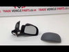 Fits Fiat Panda 2009-2011 Door Wing Mirror Electric Primed-Gray Driver Side video