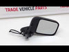 Fits Nissan Navara 2001-2006, Door Wing Mirror Electric Black Paintable Driver Side video