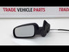 Fits VW Golf Mk4 1998-2003 Door Wing Mirror Manual Black Cover Passenger Side video